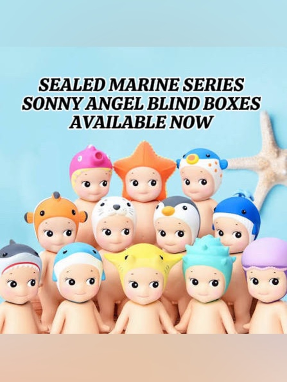 Sealed Marine Series Blind Box Sonny Angels